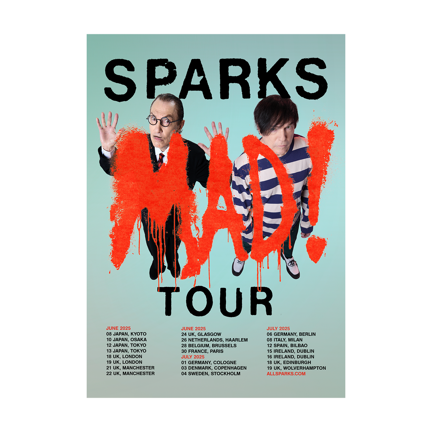 2025 MAD! TOUR POSTER (A3)