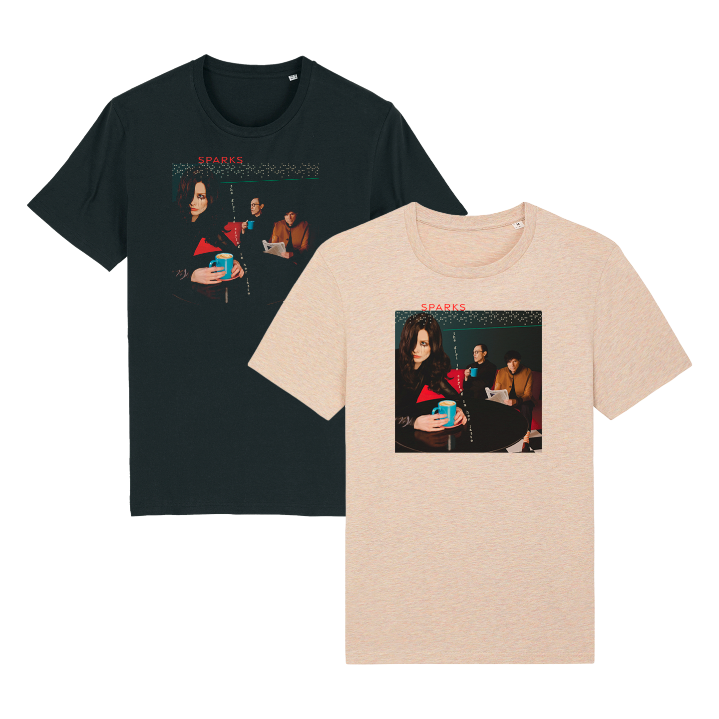 The Girl Is Crying In Her Latte Album Cover T-shirt