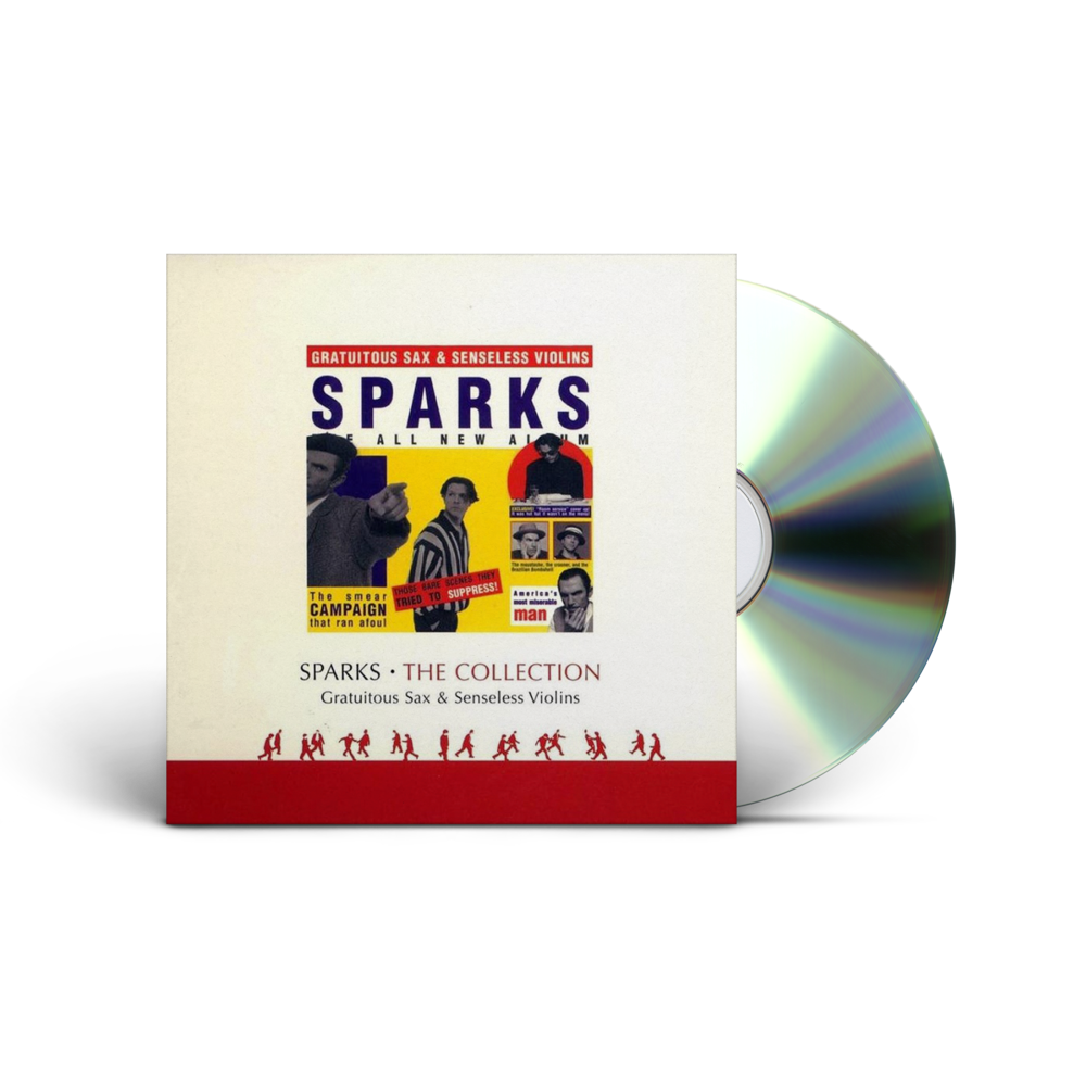 CD album titled ’Sparks - The Collection’ with accompanying jewel case and cover art.