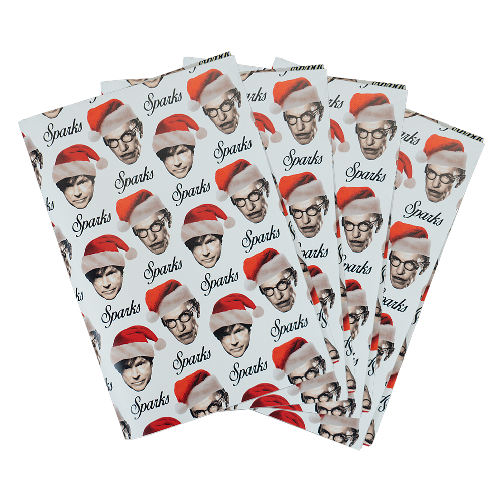 CHRISTMAS WRAPPING PAPER SET (4 SHEETS)