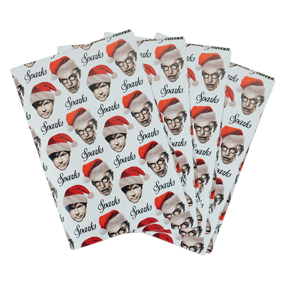 CHRISTMAS WRAPPING PAPER SET (4 SHEETS)