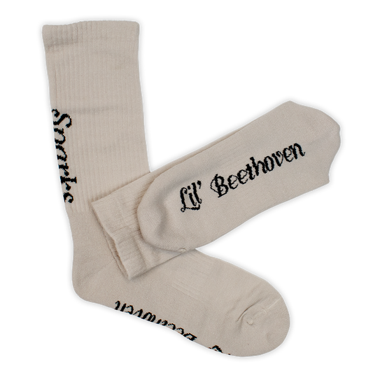 Sparks Lil' Beethoven Socks (Off-White)