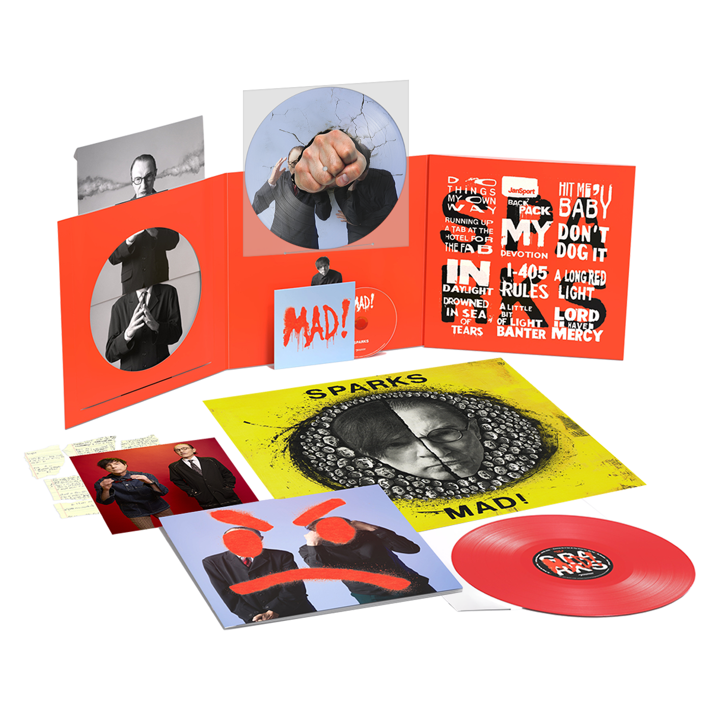 MAD! / MADDER! Bundle - Red LP + Picture Disc