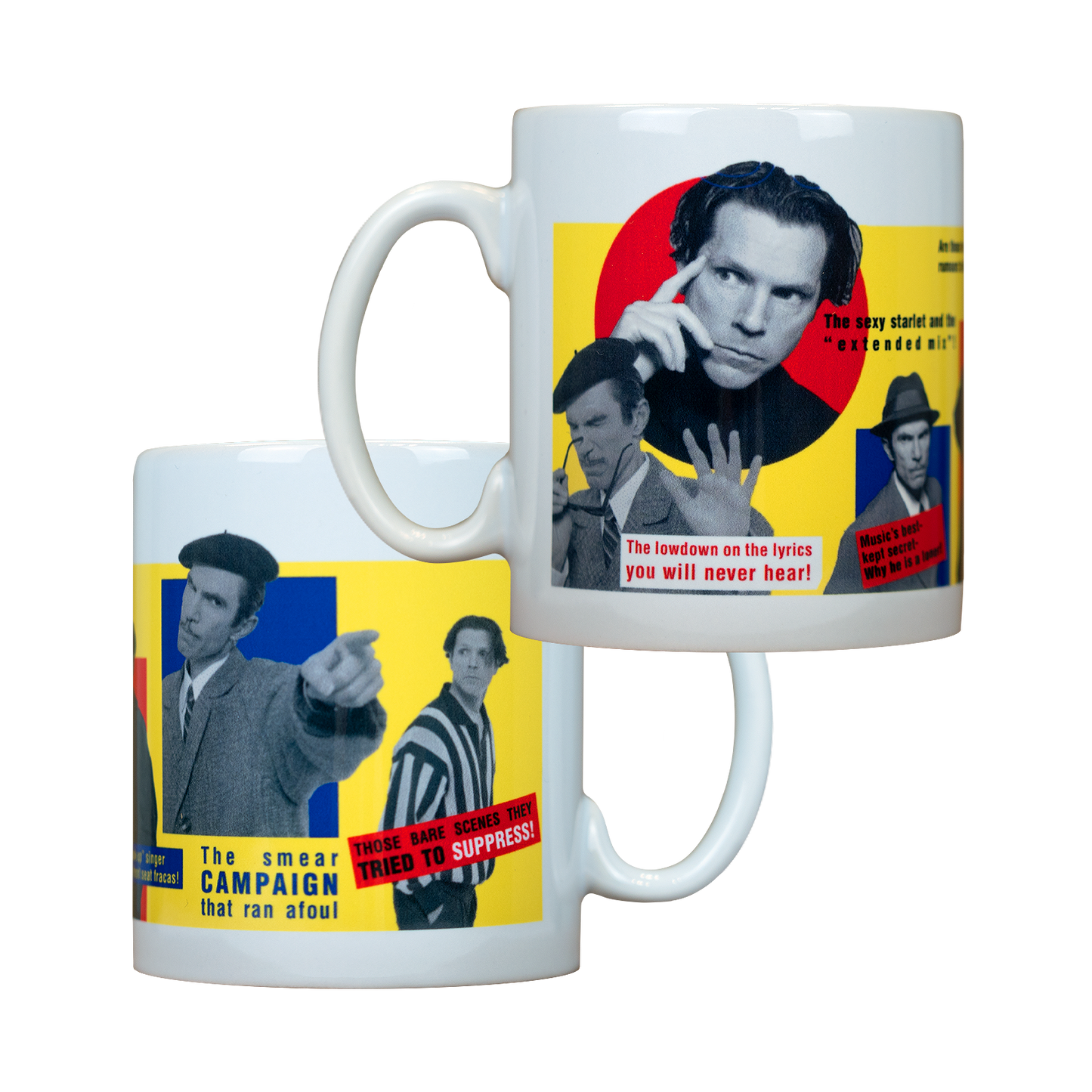 GRATUITOUS SAX & SENSELESS VIOLINS 30TH ANNIVERSARY MUG