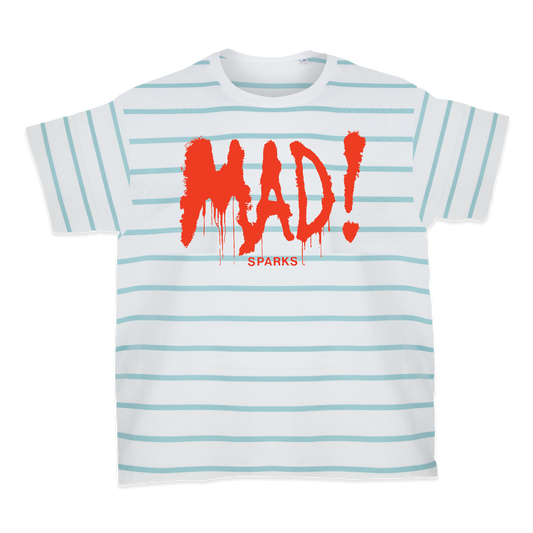 MAD! STRIPED T-SHIRT