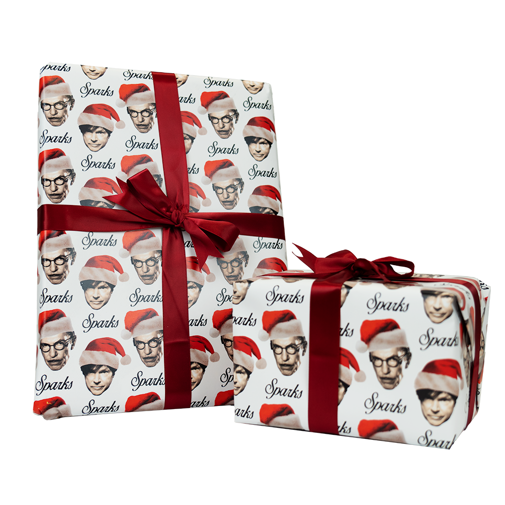 CHRISTMAS WRAPPING PAPER SET (4 SHEETS)