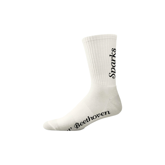 Sparks Lil' Beethoven Socks Off-White